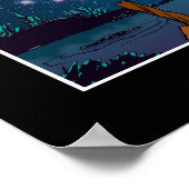 Erdnüsse | Snoopy & Charlie Brown Star Watching Poster (Ecke)