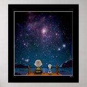 Erdnüsse | Snoopy & Charlie Brown Star Watching Poster (Vorne)