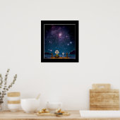 Erdnüsse | Snoopy & Charlie Brown Star Watching Poster (Küche)