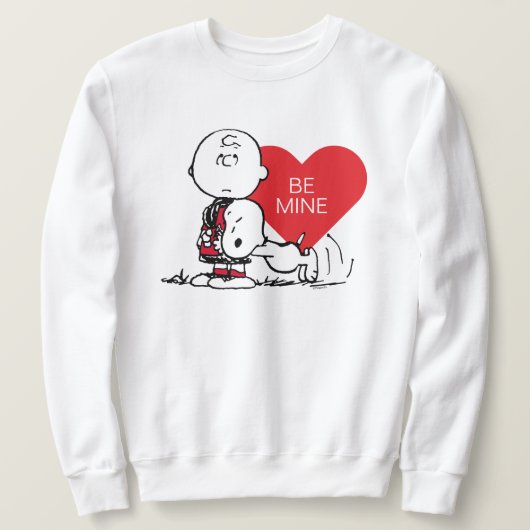 Erdnüsse | Snoopy & Charlie Brown Valentine Sweatshirt (Design vorne)