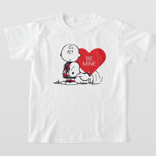 Erdnüsse | Snoopy & Charlie Brown Valentine T-Shirt (Ablage )