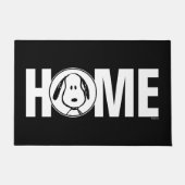 Erdnüsse | Snoopy Circle Fußmatte (Vorderseite)