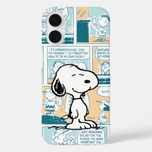 Erdnüsse | Snoopy-Comic-Muster Case-Mate iPhone Hülle (Rückseite)
