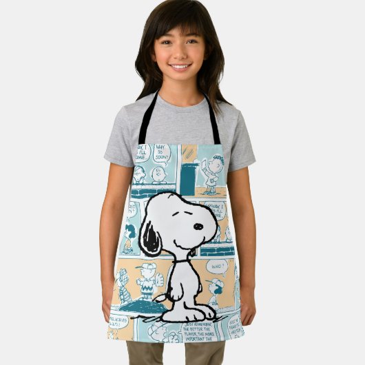 Erdnüsse | Snoopy-Comic-Muster Schürze (Insitu)