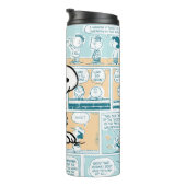 Erdnüsse | Snoopy-Comic-Muster Thermosbecher (Nach rechts gedreht)