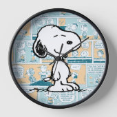 Erdnüsse | Snoopy-Comic-Muster Uhr (Vorderseite)