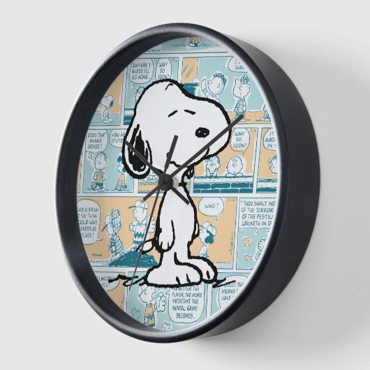 Erdnüsse | Snoopy-Comic-Muster Uhr (Winkel)