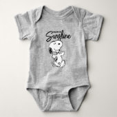 Erdnüsse | Snoopy Dance Baby Strampler (Vorderseite)