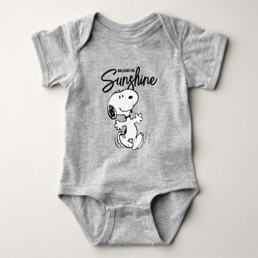 Erdnüsse | Snoopy Dance Baby Strampler (Vorderseite)