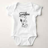 Erdnüsse | Snoopy Dance Baby Strampler (Vorderseite)
