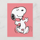 Erdnüsse | Snoopy Dance Postkarte (Vorderseite)