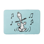 Erdnüsse | Snoopy Dancing Badematte (Vorderseite)