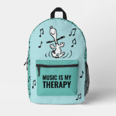 Erdnüsse | Snoopy Dancing Bedruckter Rucksack (Vorderseite)