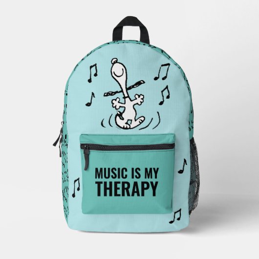 Erdnüsse | Snoopy Dancing Bedruckter Rucksack (Vorderseite)
