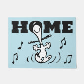 Erdnüsse | Snoopy Dancing Fußmatte (Vorderseite)