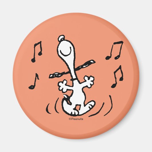 Erdnüsse | Snoopy Dancing Magnet (Vorne)