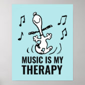 Erdnüsse | Snoopy Dancing Poster (Vorne)