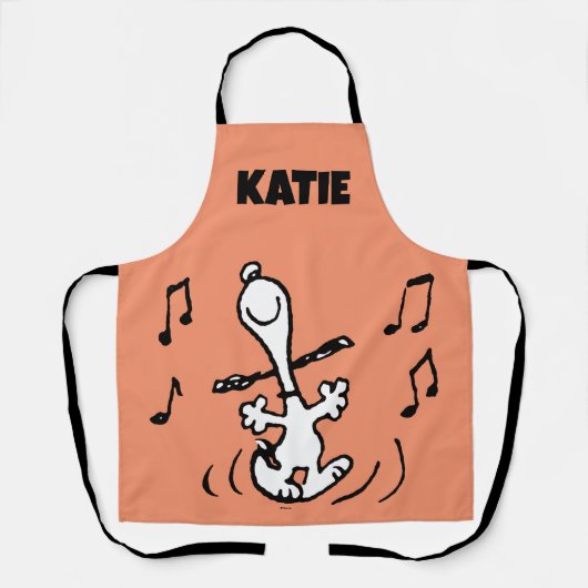 Erdnüsse | Snoopy Dancing Schürze (Vorderseite)