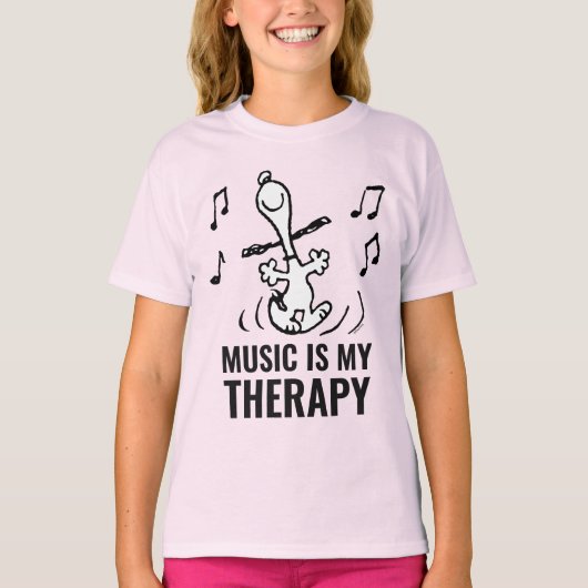 Erdnüsse | Snoopy Dancing T-Shirt (Vorderseite)