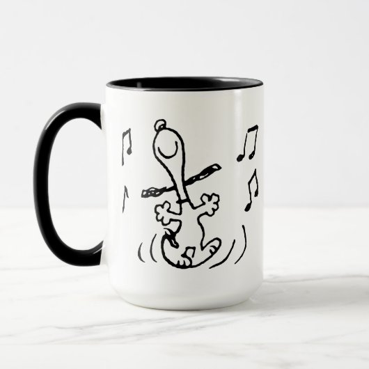 Erdnüsse | Snoopy Dancing Tasse (Links)