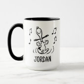 Erdnüsse | Snoopy Dancing Tasse (Links)