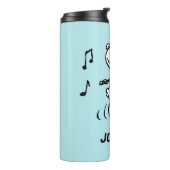 Erdnüsse | Snoopy Dancing Thermosbecher (Nach links gedreht)