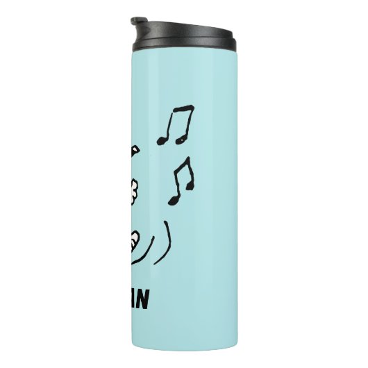 Erdnüsse | Snoopy Dancing Thermosbecher (Nach rechts gedreht)