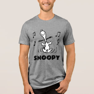 Erdnüsse Snoopy Dancing Tri-Blend Shirt