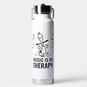 Erdnüsse | Snoopy Dancing Trinkflasche (Vorderseite)