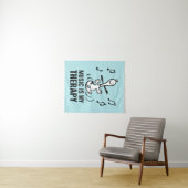 Erdnüsse | Snoopy Dancing Wandteppich (Beispiel (Horizontal))
