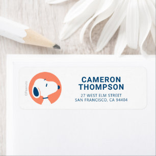 Erdnüsse Snoopy Dark Blue Deko Dreams Pattern