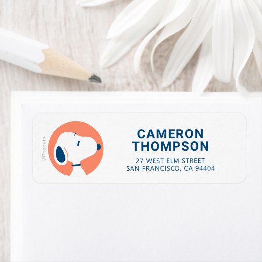 Erdnüsse | Snoopy Dark Blue Deko Dreams Pattern (Insitu)