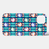 Erdnüsse | Snoopy Dark Blue Deko Dreams Pattern Case-Mate iPhone Hülle (Rückseite (Horizontal))