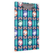 Erdnüsse | Snoopy Dark Blue Deko Dreams Pattern Klemmbrett (Rechts)