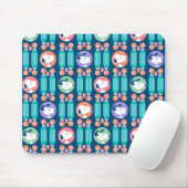 Erdnüsse | Snoopy Dark Blue Deko Dreams Pattern Mousepad (Mit Mouse)