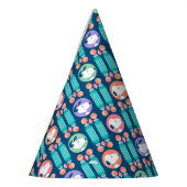 Erdnüsse | Snoopy Dark Blue Deko Dreams Pattern Partyhütchen (Links)