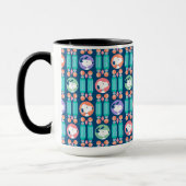 Erdnüsse | Snoopy Dark Blue Deko Dreams Pattern Tasse (Links)
