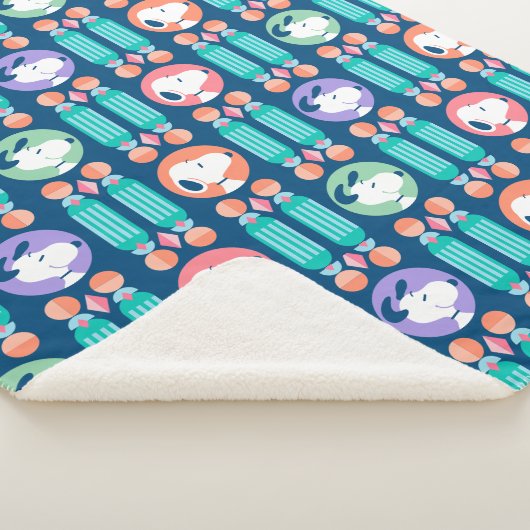 Erdnüsse | Snoopy Dark Blue Deko Dreams Sherpadecke (3/4)