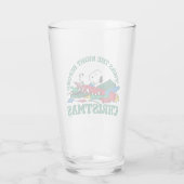 Erdnüsse | Snoopy 'Das war die Nacht vor Weihnacht Glas (Rückseite)