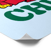 Erdnüsse | Snoopy 'Das war die Nacht vor Weihnacht Poster (Ecke)