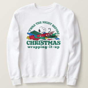 Erdnüsse Snoopy 'Das war die Nacht vor Weihnacht Sweatshirt