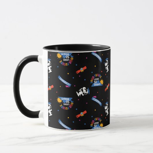 Erdnüsse Snoopy Deine Zukunft sieht hell aus Absch Tasse (Links)