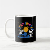 Erdnüsse Snoopy Deine Zukunft sieht so hell aus Kaffeetasse (Links)
