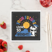 Erdnüsse Snoopy Deine Zukunft sieht so hell aus Serviette (Beispiel)