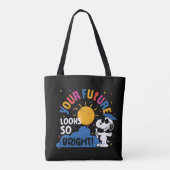 Erdnüsse Snoopy Deine Zukunft sieht so hell aus Tasche (Rückseite)