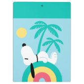 Erdnüsse | Snoopy Deko Dreams Club Paradiso Klemmbrett (Rückseite)