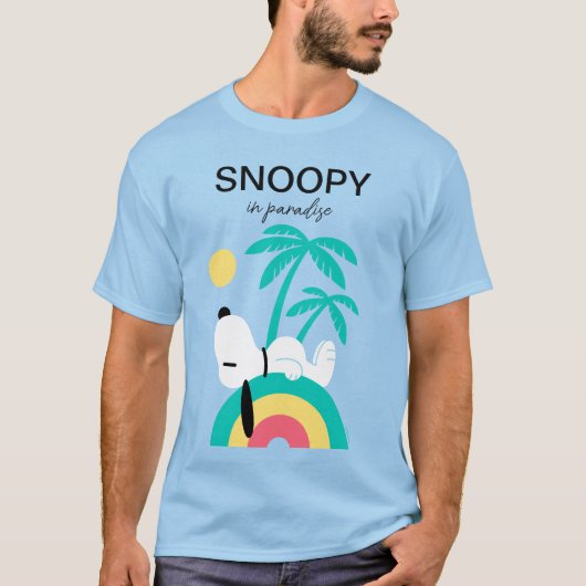 Erdnüsse | Snoopy Deko Dreams Club Paradiso T-Shirt (Vorderseite)