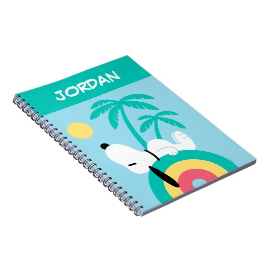 Erdnüsse | Snoopy Deko Dreams | Name hinzufügen Notizblock (Rechte Seite)