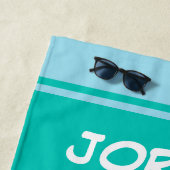 Erdnüsse | Snoopy Deko Dreams | Name hinzufügen Strandtuch (Beispiel)