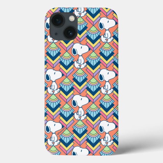 Erdnüsse | Snoopy Deko Dreams Pattern Case-Mate iPhone Hülle (Rückseite)